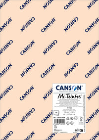 Pastellpapier Canson Mi-Teintes A3 160 g - 10 Bogen – Morgenrot 103