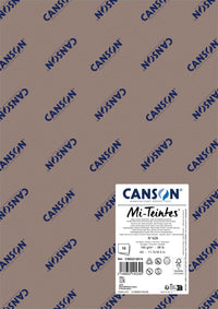 Pastellpapier Canson Mi-Teintes A3 160 g - 10 Bogen – Filzgrau 429