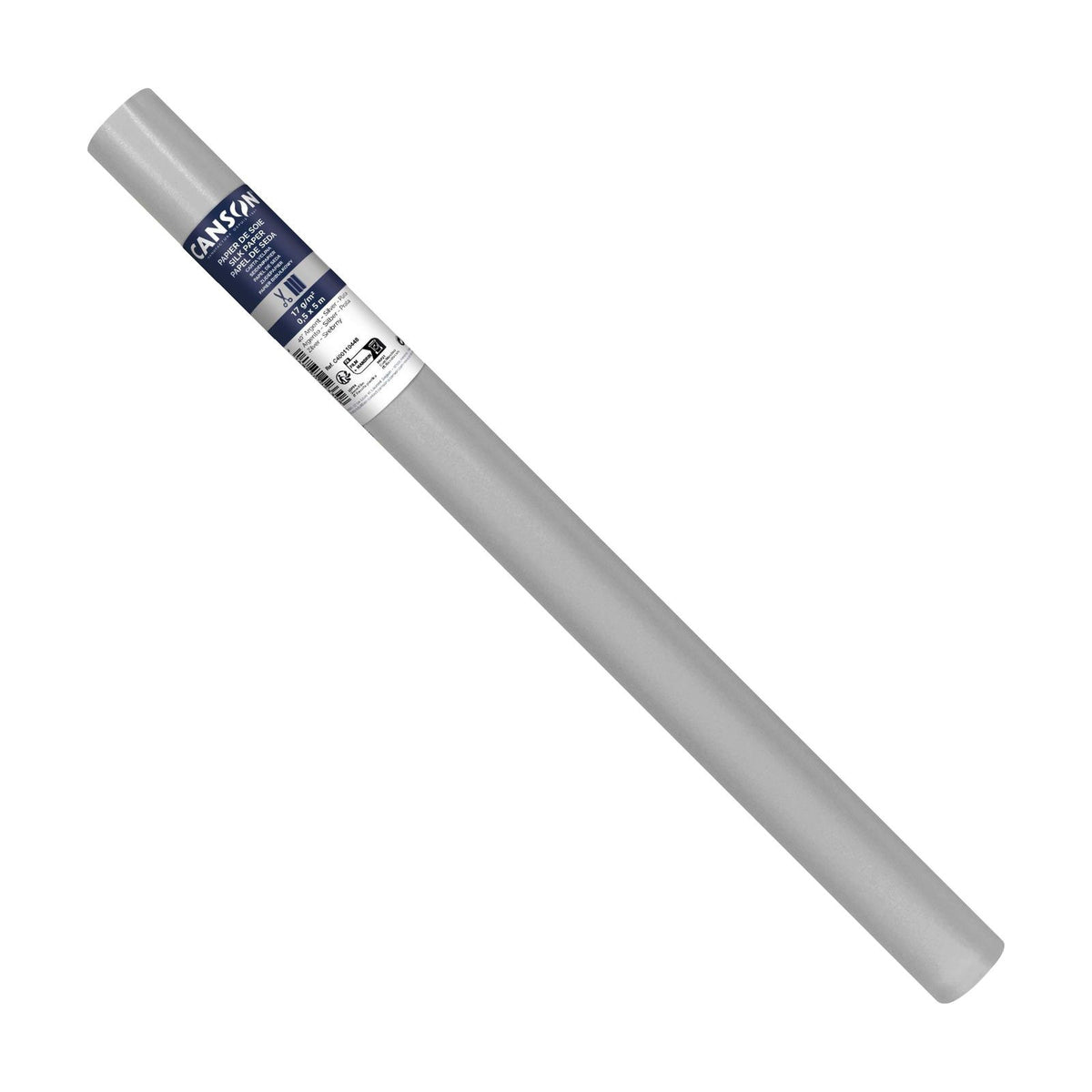 CANSON Seidenpapier auf Rolle 50 x 500 cm, 17 g – Silber