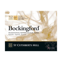 CANSON St Cuthberts Bockingford Aquarellblock Rough 300 g/m² - 12 Blatt