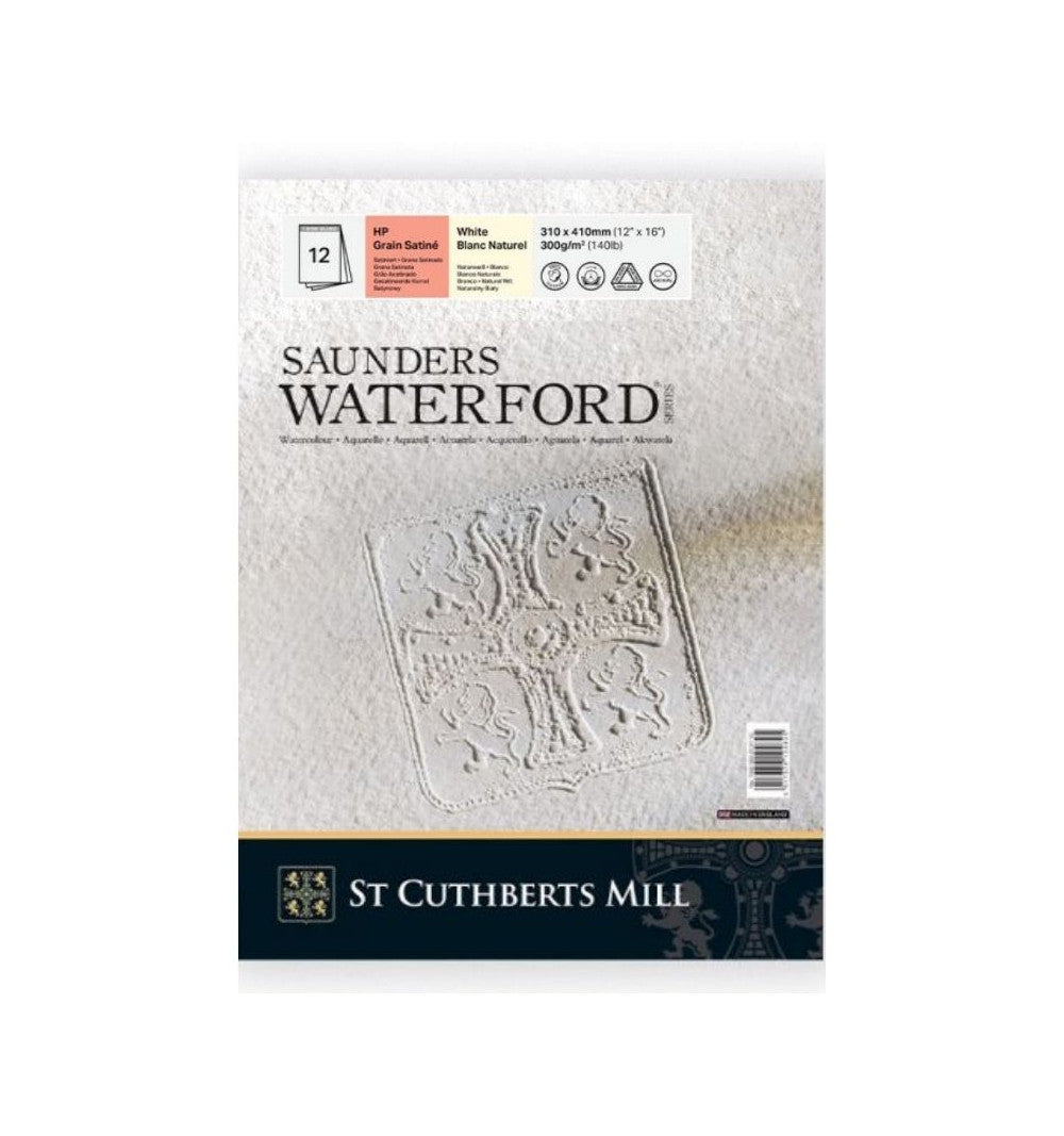 CANSON St Cuthberts Mill Saunders Waterford HP Aquarellblock 300 g/m² 23 x 31 cm