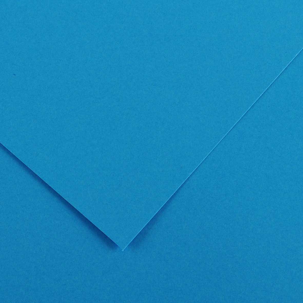 Farbpapier CANSON Vivaldi A3 185 g - 50 Blatt – Azurblau 22