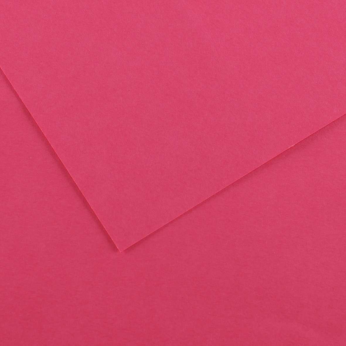 Farbpapier CANSON Vivaldi A3 185 g - 50 Blatt – Fuchsie 11