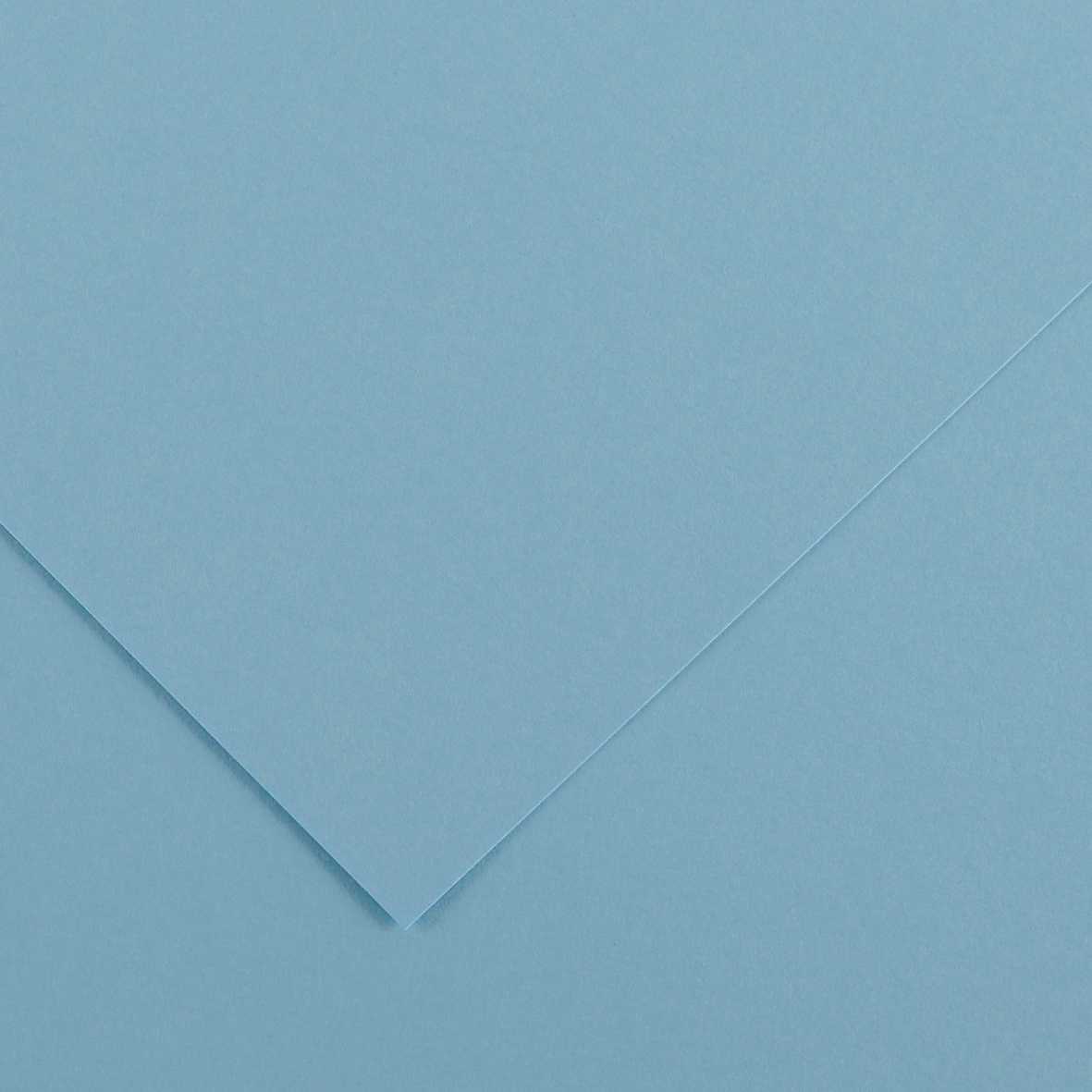 Farbpapier CANSON Vivaldi A3 185 g - 50 Blatt – Himmelblau 20