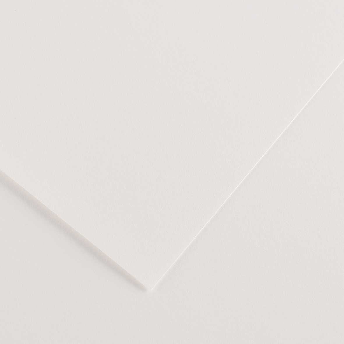 Farbpapier CANSON Vivaldi A3 185 g - 50 Blatt – Weiß 1