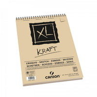 Canson XL Kraft Skizzenblock 90 g/m² 40 Blatt A5 mit Spiralbindung