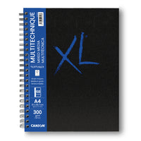 Canson XL Mix Media Textured Block 300 g/m² 68 Blatt A4 geleimt