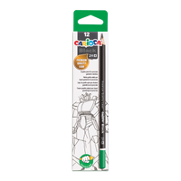 Carioca Dreikant-Bleistift Black, 12 Stk.