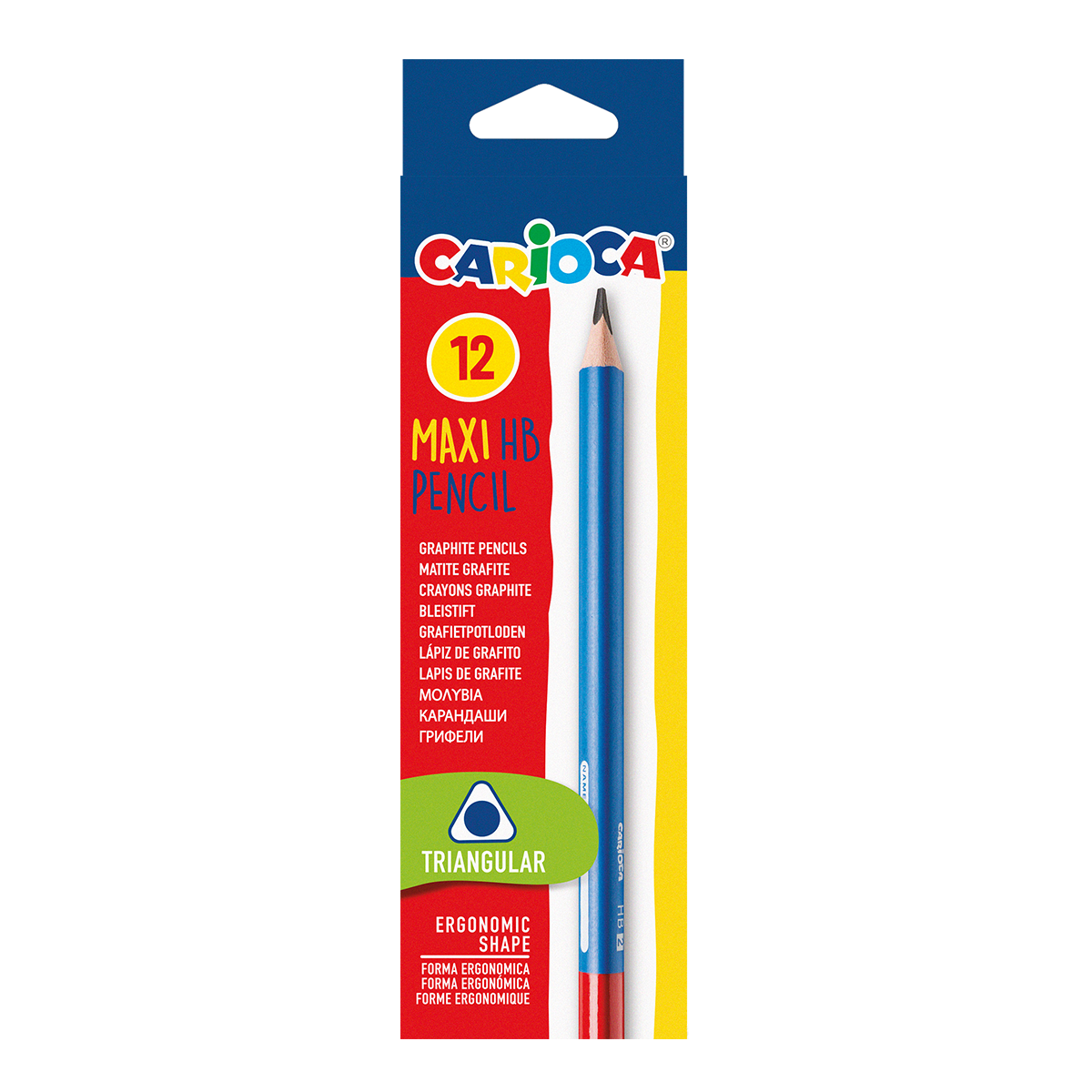 Carioca Dreikant-Bleistift HB Maxi