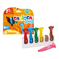 Carioca Filzstifte Baby mit Rundspitze, Farbmix
