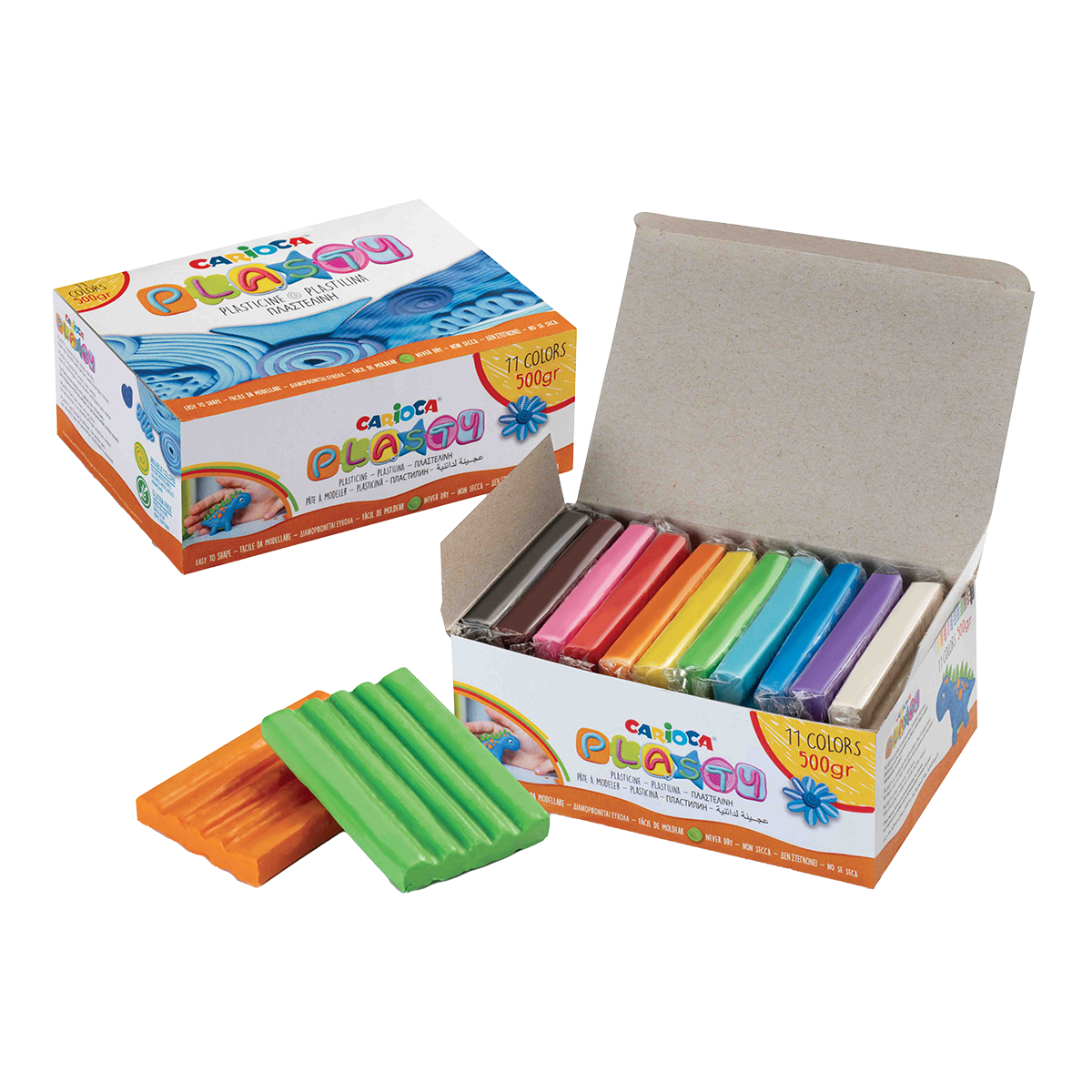 Carioca Knete, Farbmix