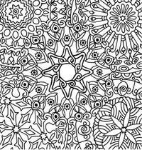 CERNIT Strukturmatte 90x90 mm | verschiedene Motive | mandala