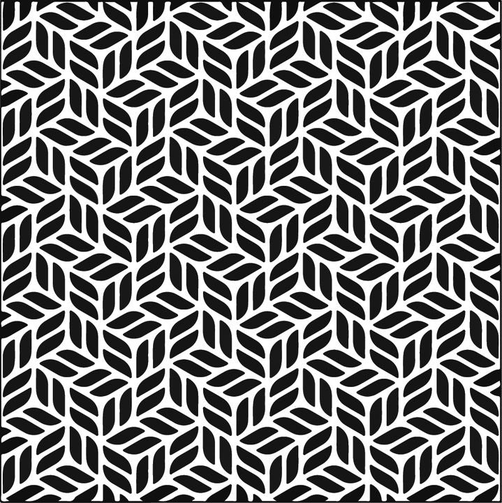 CERNIT Strukturmatte 90x90 mm | verschiedene Motive | schodové ornamenty