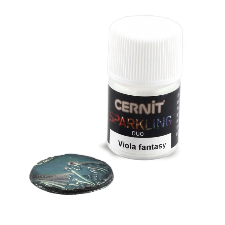 CERNIT Sparkling Glimmerpuder für Polymerton | verschiedene Farbtöne — Bild 17