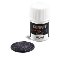 CERNIT Sparkling Glimmerpuder für Polymerton | verschiedene Farbtöne — Bild 15