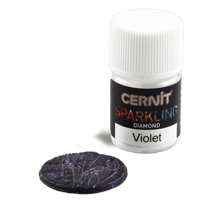 CERNIT Sparkling Glimmerpuder für Polymerton | verschiedene Farbtöne — Bild 15