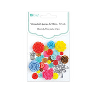 Charm & Deco Juicy Dekorationselemente für Scrapbooking und Bastelprojekte | ARTMIE