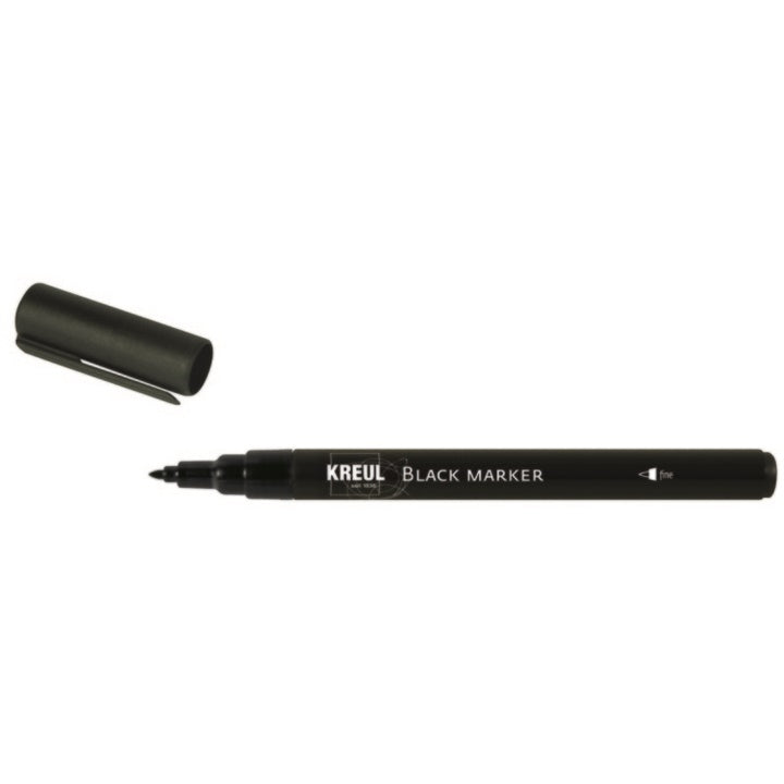 KREUL schwarzer Marker | verschiedene Spitzen | fine