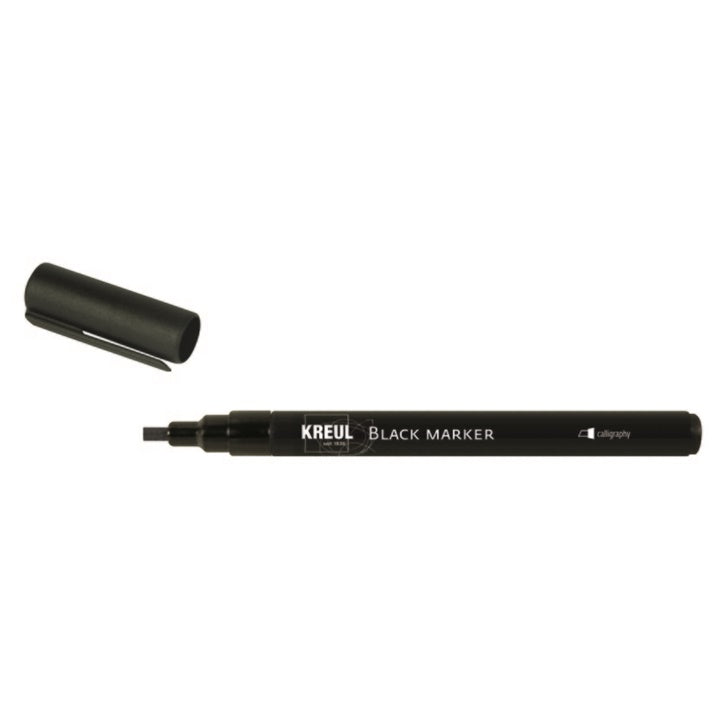 KREUL schwarzer Marker | verschiedene Spitzen | kaligrafia