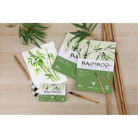CLAIREFONTAINE Bambus Aquarellblock CP 250 g/m² A1 - 15 Blatt