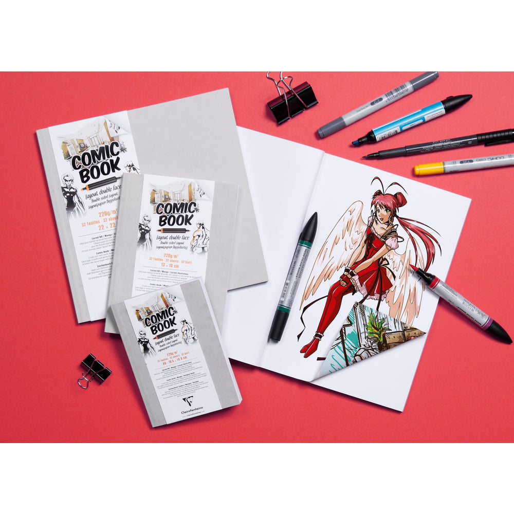 Clairefontaine Comic-Block 220 g 32 Blatt geleimt