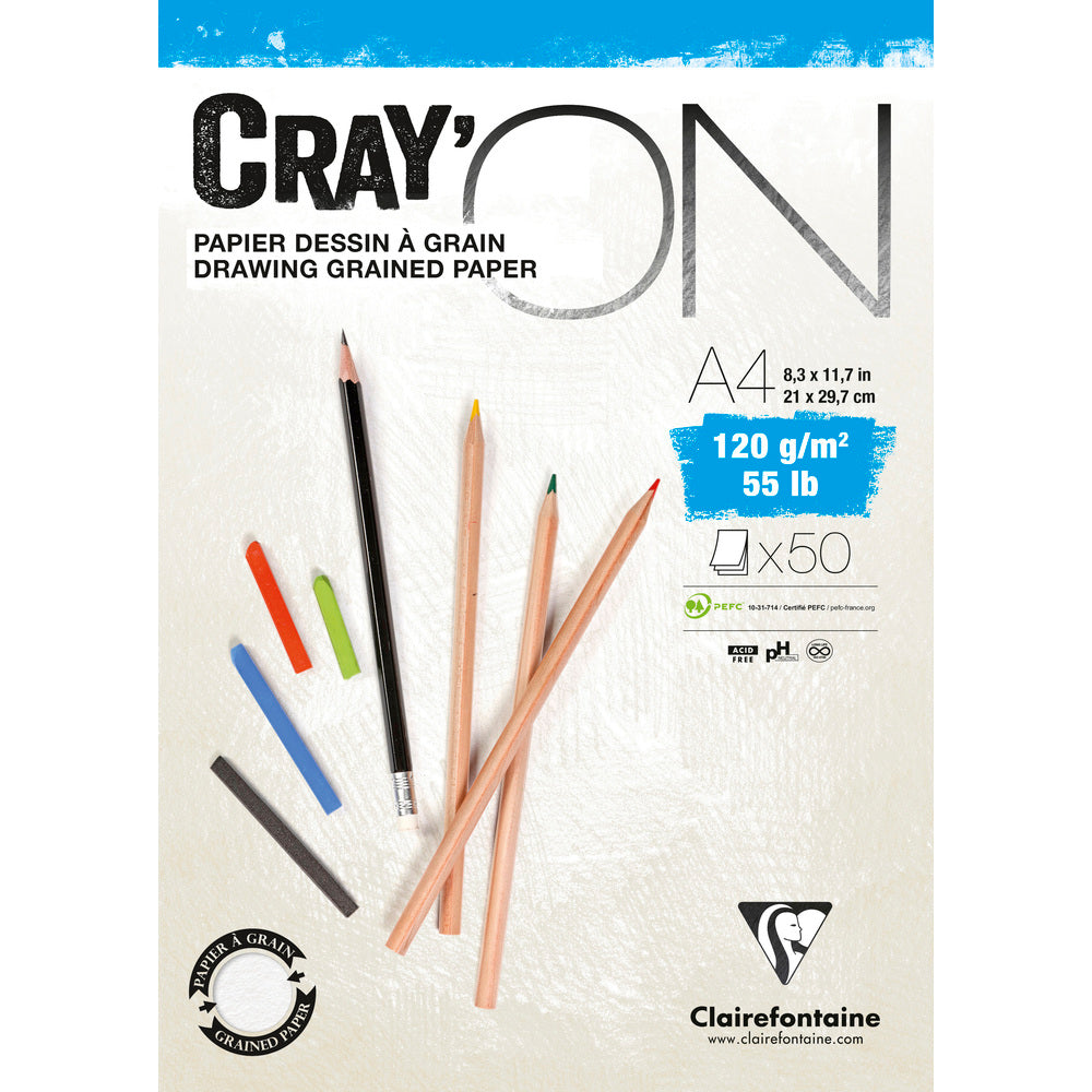 Clairefontaine Cray'On Zeichenblock