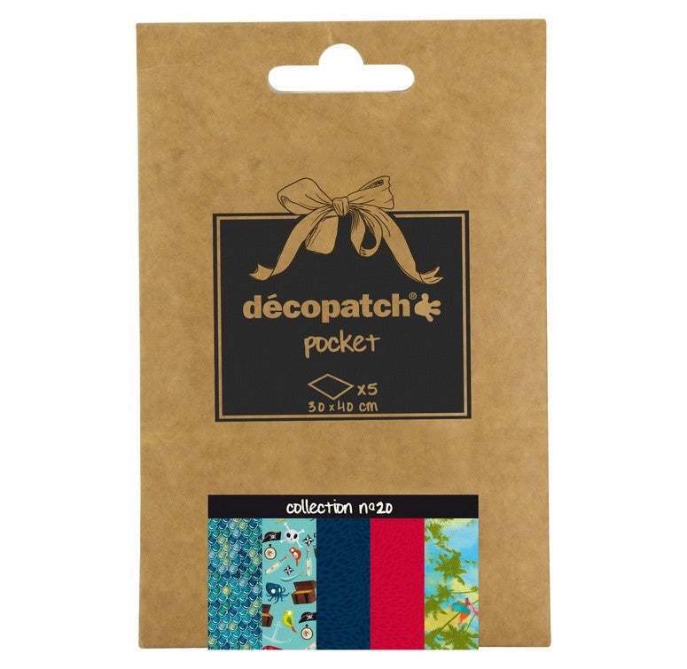 CLAIREFONTAINE Decopatch Decoupage-Papier 30 x 40 cm – Kollektion 6 – 20 – Nr. 20