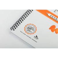 CLAIREFONTAINE Fontaine Aquarellblock HP extra weiß 300 g/m² 12 x 18 cm - 12 Blatt
