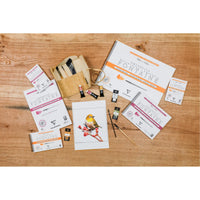 CLAIREFONTAINE Fontaine Aquarellblock HP extra weiß 300 g/m² 12 x 18 cm - 12 Blatt