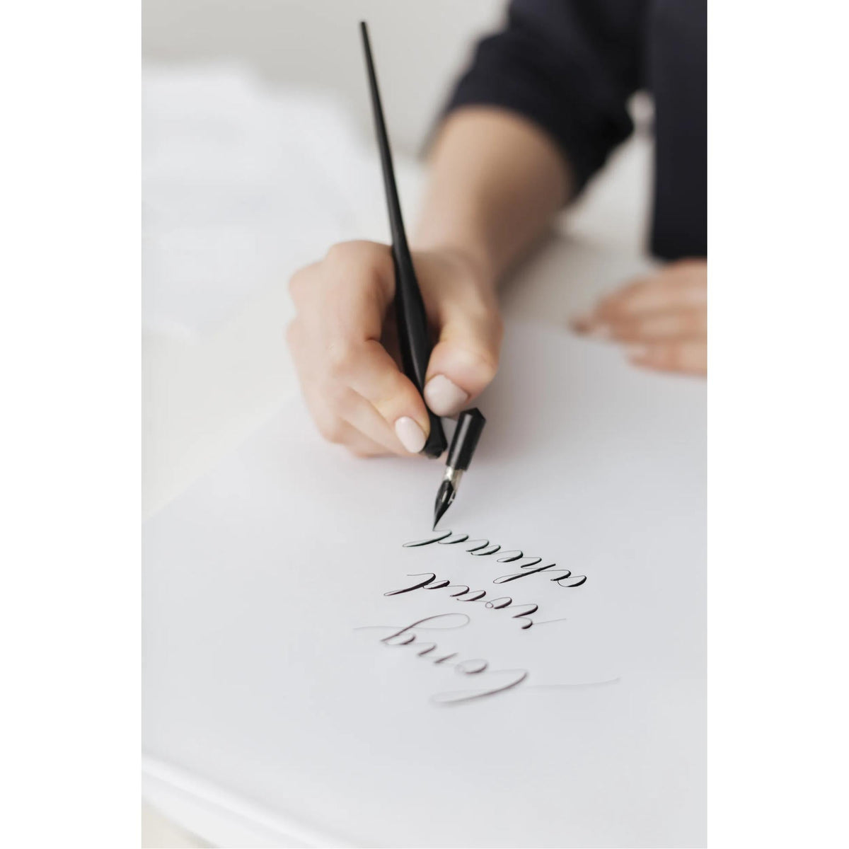 CLAIREFONTAINE Kalligraphie-Block Ivory 130 g 25 Blatt - 24 x 30 cm