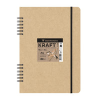 CLAIREFONTAINE Kraft Skizzenblock 115 g/m² A5 – A4 - 80 Blatt
