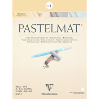 Clairefontaine Pastelmat Block Nr. 1 360 g 12 Blatt x 30 cm geklebt – 40