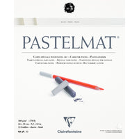 Clairefontaine Pastelmat Block Nr. 3 360 g 12 Blatt x 30 cm geleimt – 24