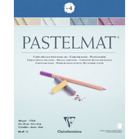 Clairefontaine Pastelmat Block Nr. 360 g 12 Blatt x 30 cm geklebt – 4 24