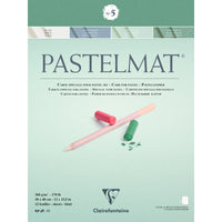 Clairefontaine Pastelmat Block Nr. 360 g 12 Blatt x 30 cm geklebt – 5 40