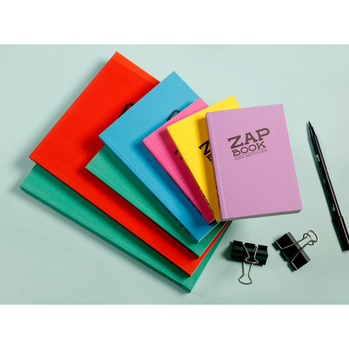 CLAIREFONTAINE Skizzenblock Zap Book 80 g/m² - 160 Blatt, A6 – A5
