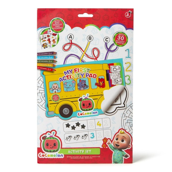 Cocomelon Kreativ-Set mit 30 Blättern für Kinder | ARTMIE