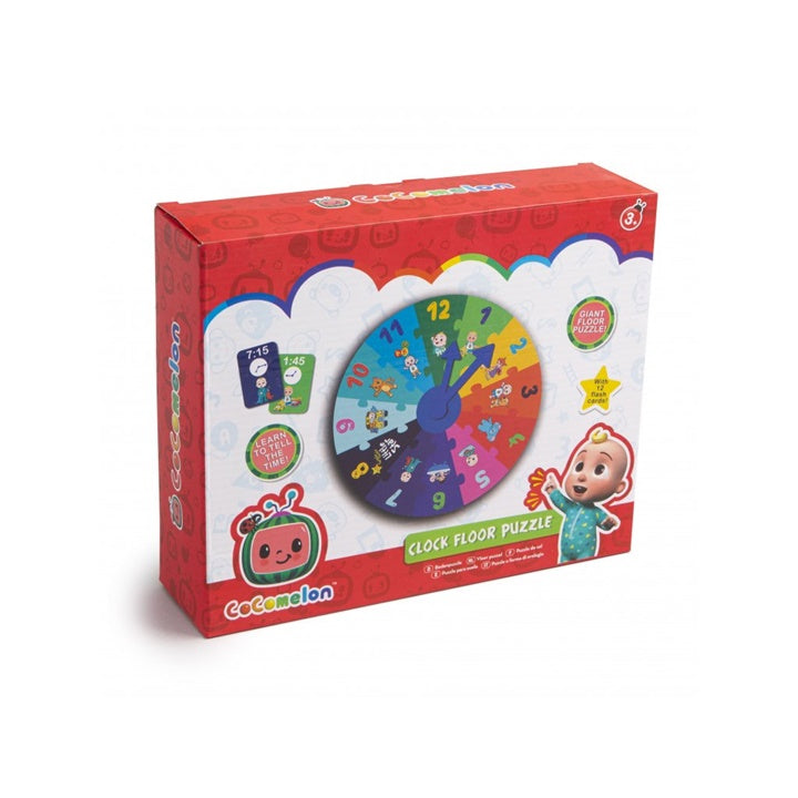 Cocomelon Puzzle-Uhr Bodenpuzzle Set für Kinder | ARTMIE