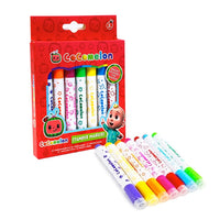 Cocomelon Stempel-Filzstifte Set mit 7 bunten Stiften für Kinder | ARTMIE