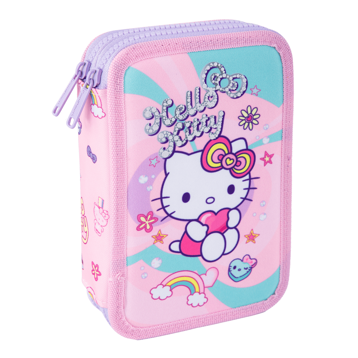 Colorino 2-stöckige gefüllte Federtasche Jumper 2 Hello Kitty – Hello Kitty