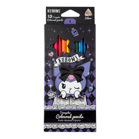 Colorino Dreikant-Buntstifte Kuromi, 12 Farben