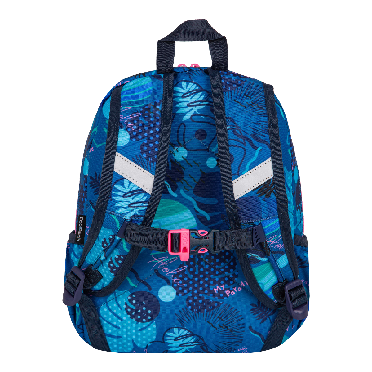 Colorino Kinderrucksack Toby Stitch 13", PES, blau