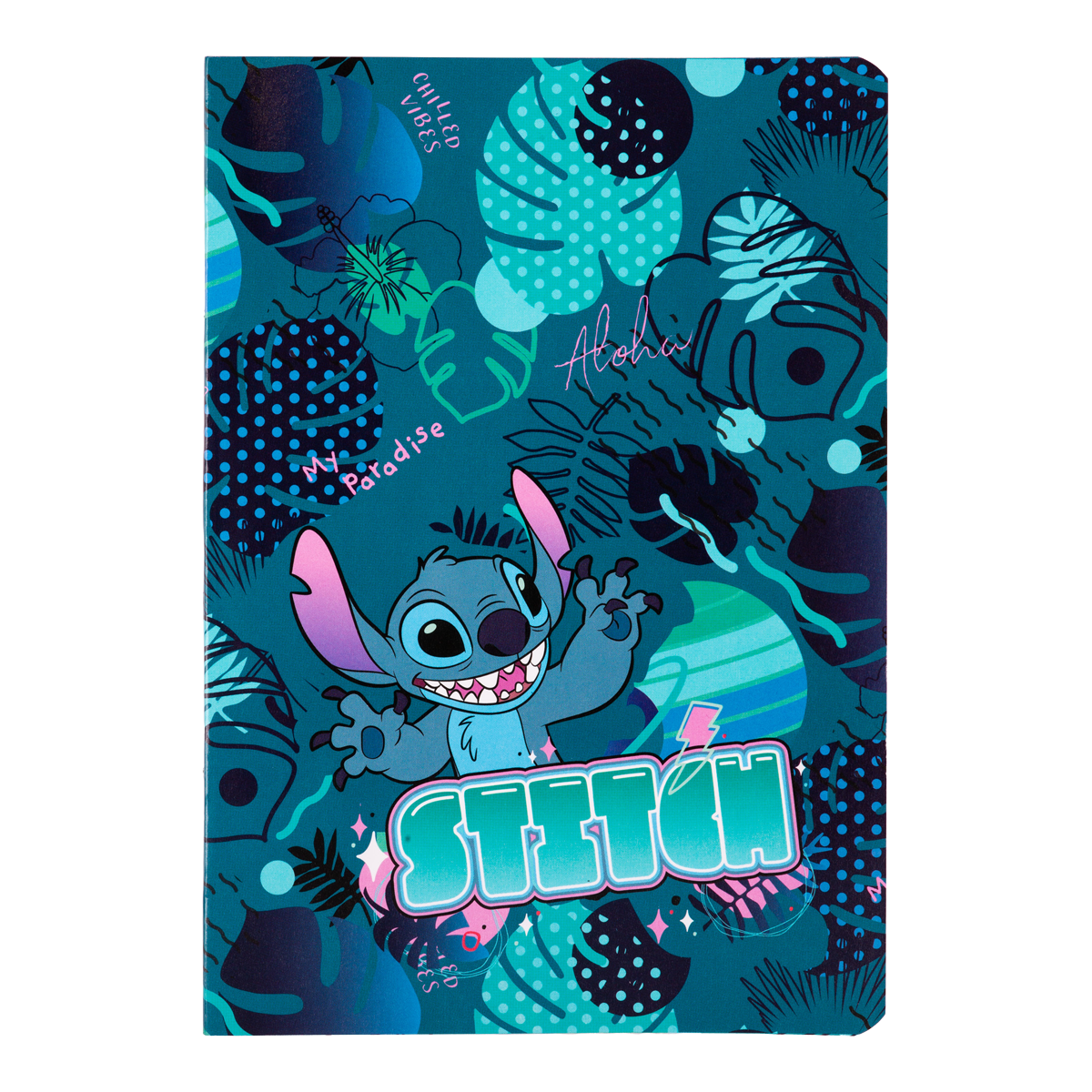 Colorino liniertes Notizheft Stitch A5, 32 Blatt