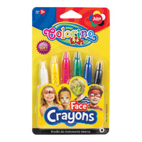 Colorino Schminkstifte / Gesichtsfarben im Drehstift - 6 Farben