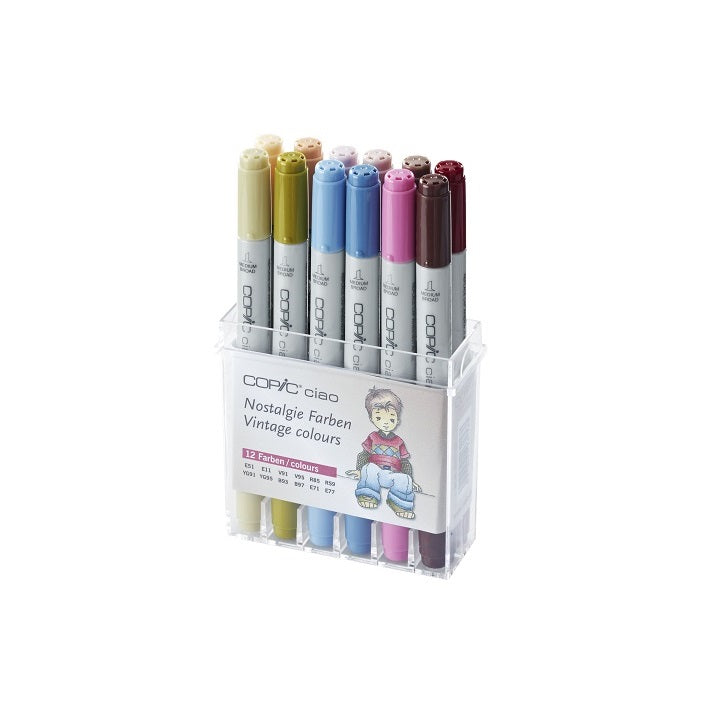 COPIC Ciao Vintage Farben Marker Set — Bild 1