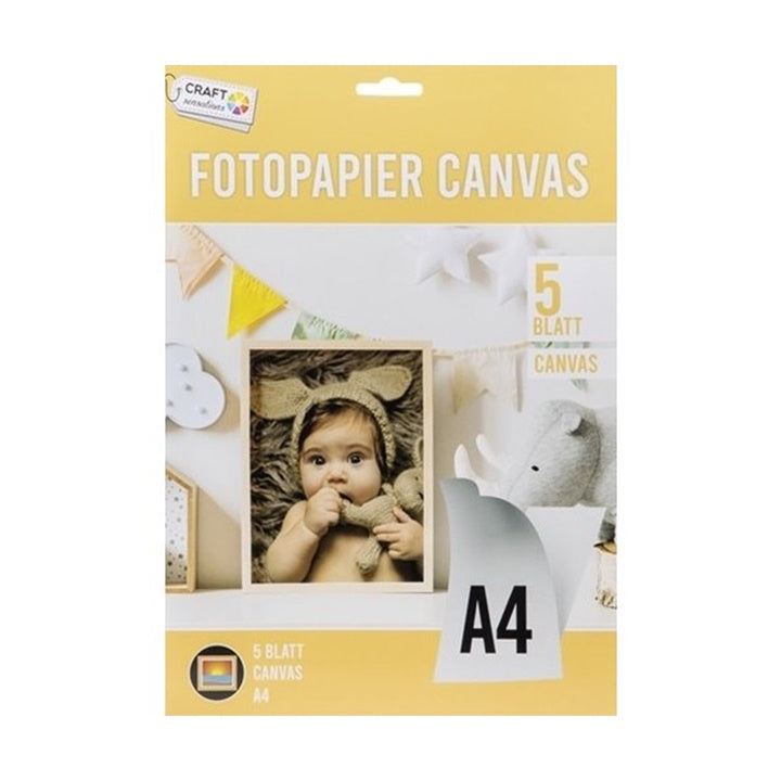 Craft Sensation Fotopapier auf Leinwand im A4 Format | ARTMIE