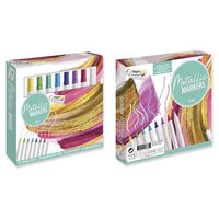 Craft Sensations Metallic-Marker Set mit 8 Farben für kreative Projekte | ARTMIE
