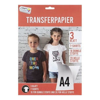 Craft Sensations Transferpapier für Textilien zum Bedrucken von T-Shirts | ARTMIE