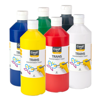Creall Transparentfarben-Set Trans, 6 × 500 ml