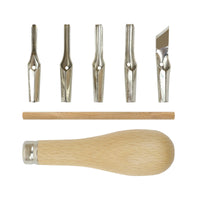 DALER ROWNEY Adigraf professionelles Linolschnitt-Set 5-tlg.